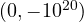(0, -10^{20})