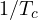 1/T_c