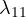 \lambda_{11}