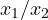 x_1/x_2
