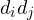 d_i \gt  d_j