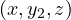 (x, y_2, z)