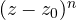 (z - z_0)^n