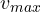 v_{max}