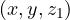 (x, y, z_1)
