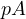 pA