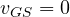 v_{GS} = 0