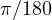 \pi/180