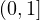 (0, 1]