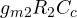 g_{m2}R_2C_c