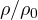 \rho/\rho_0