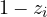 1 - z_i