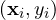 (\mathbf x_i, y_i)