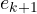 e_{k+1}