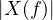|X(f)|