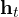 \mathbf h_t