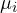 \mu_i