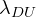 \lambda_{DU}
