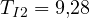 T_{I2} = 9{,}28