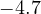 -4.7
