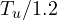 T_u/1.2