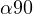 \alpha \gt  90&deg;
