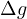 \Delta g