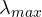 \lambda_{max}