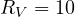 R_V = 10