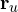 \mathbf r_u