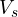 V_s