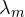 \lambda_m