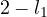 2 - l_1