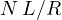 N\,L/R