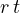 r\,t
