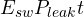 E_{sw} \lt  P_{leak}t