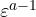 \varepsilon^{a-1}