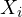 X_i