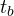 t_b