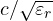 c/\sqrt{\varepsilon_r}