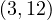(3, 12)