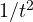 1/t^2