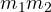 m_1 \lt  m_2