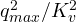 q_{max}^2/K_v^2