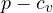 p - c_v