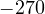 -270&deg;