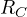 R_C