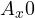 A_x \lt  0