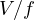 V/f