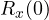 R_x(0)